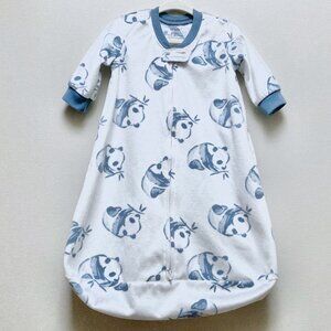 Carter's Blue Panda Fleece Sleep Sack 0-3M